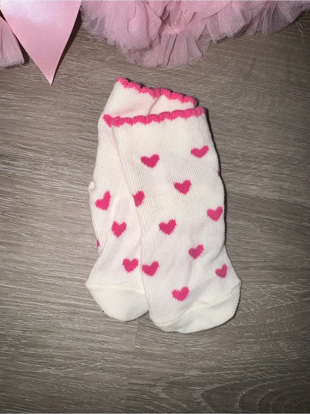 Baby’s first birthday set. Pink Ruffle Tutu Skirt, Crown, Socks, Highchair Skirt